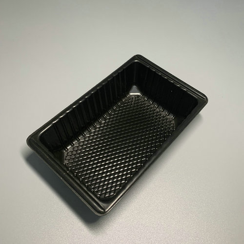 Plastic tray for biscuit