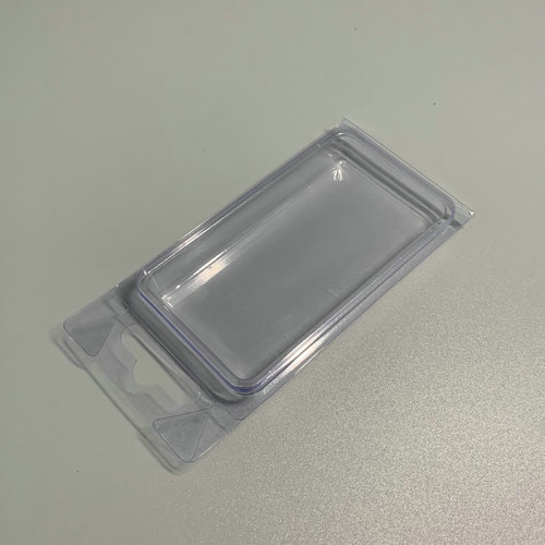 Plastic clamshell for auto spare part